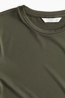 Long-sleeved Microfiber Top