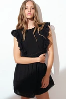Dress with Pintucks