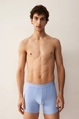 Lot de 5 caleçons boxeurs Lycra🅫 mi-longs