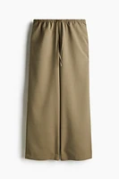 Pantalon en sergé avec cordon de serrage