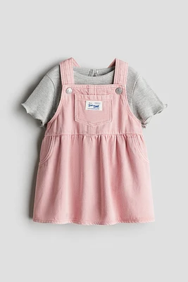 Ensemble 2 pièces avec robe et haut