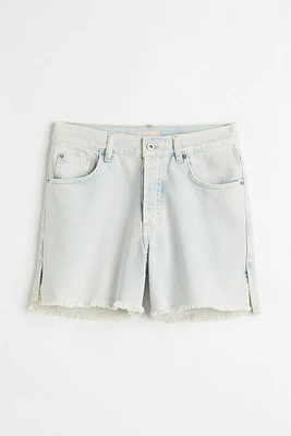 High Waist Denim Shorts