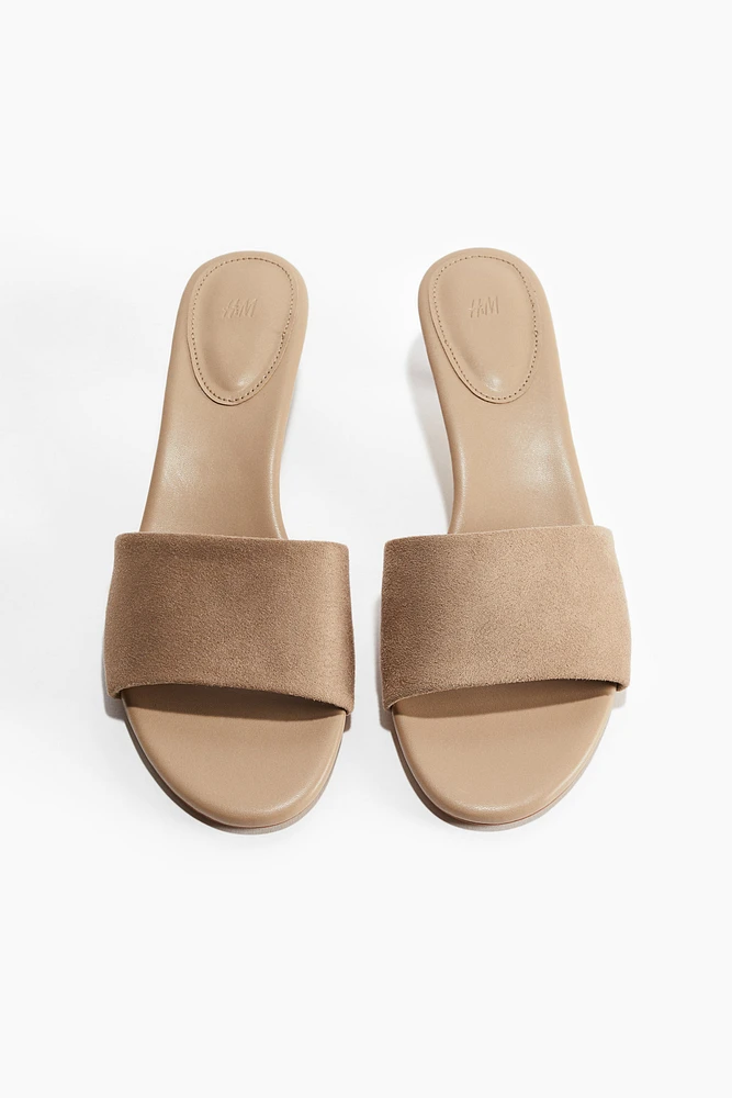 Sandales à talon