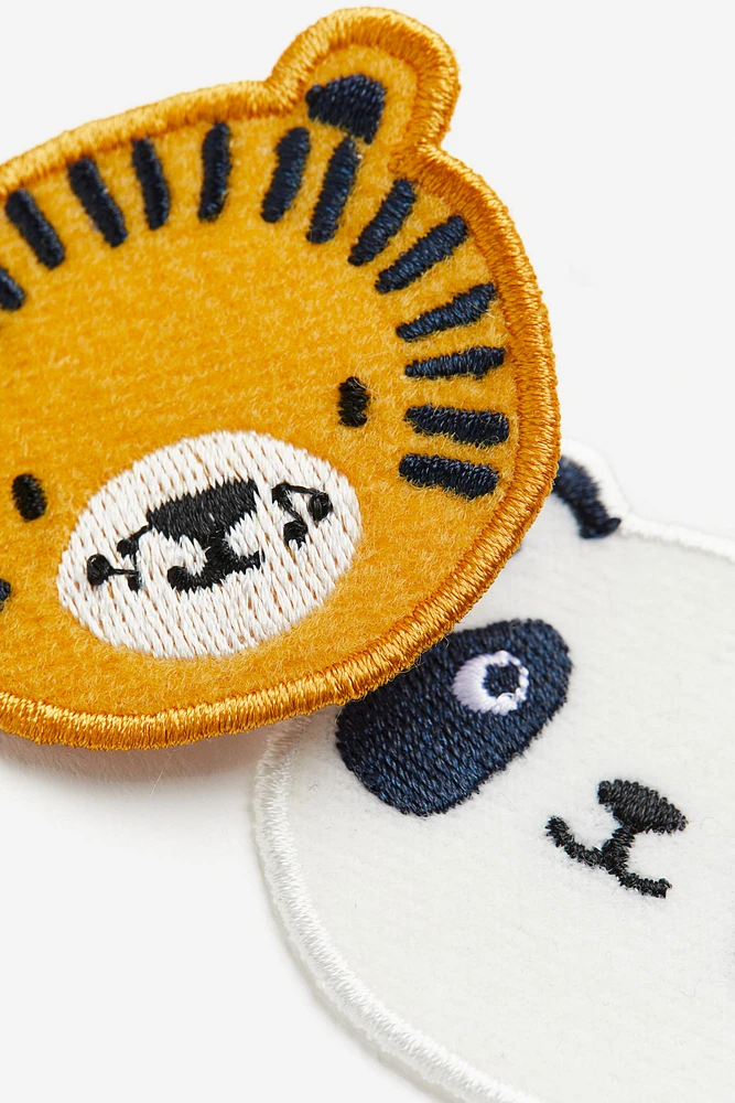 2-pack Animal-shaped Repair Patches