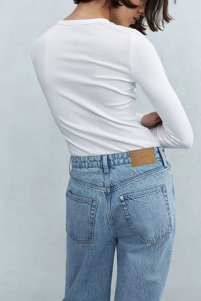 Wide Ultra High Jeans