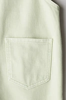 Denim Overall Shorts