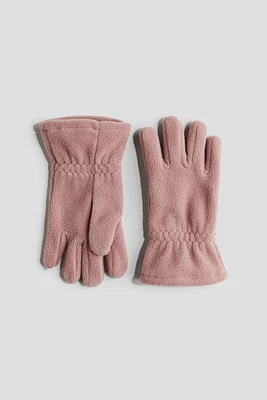 Gants en molleton