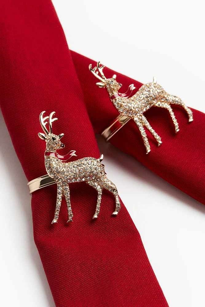 2-pack Metal Napkin Rings