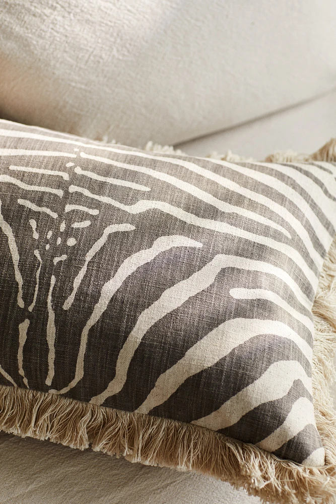 Cushion Cover with Fringe