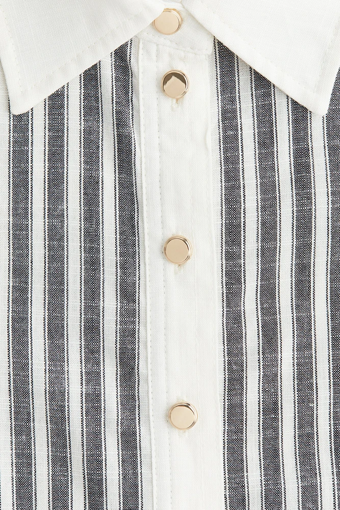 Robe chemise trapèze