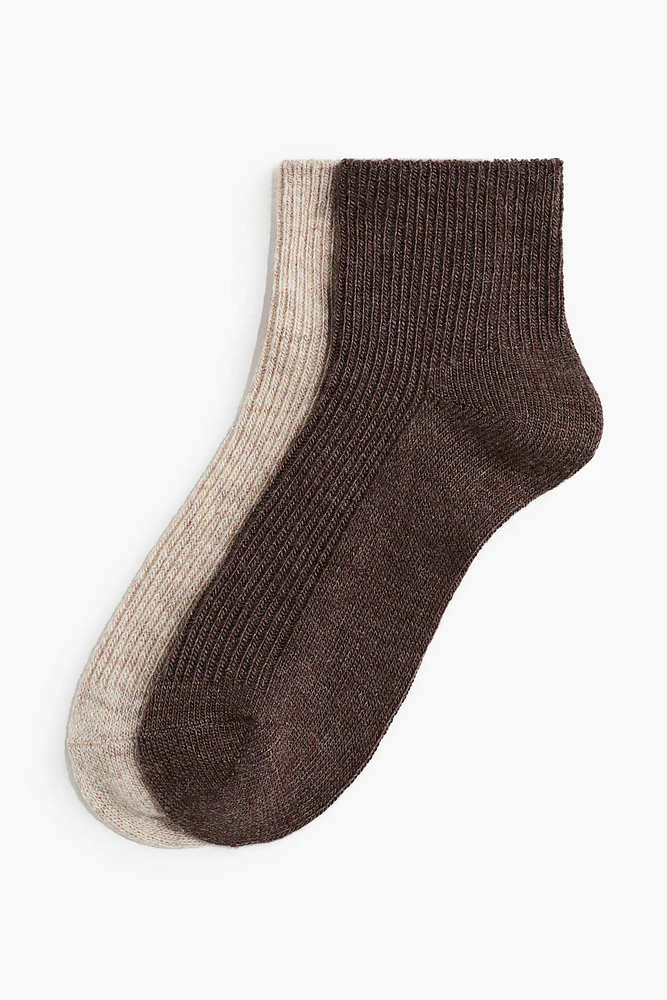 2-pack ankle socks