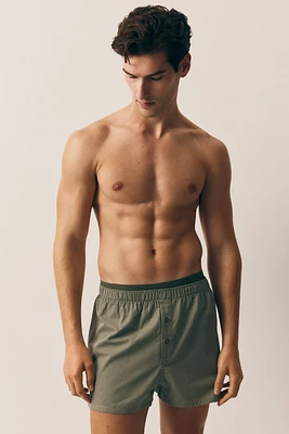 5-pack Woven Cotton Boxer Shorts