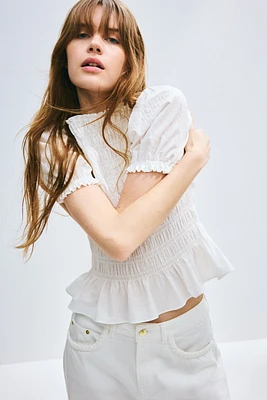 Smocked Blouse
