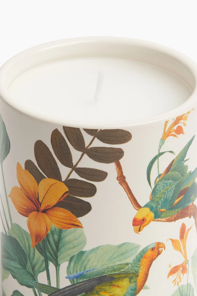 Scented Candle in Ceramic Holder