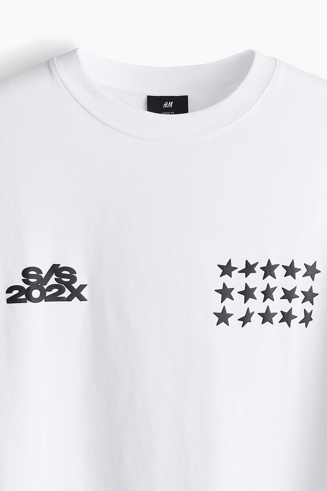Loose Fit Printed T-shirt