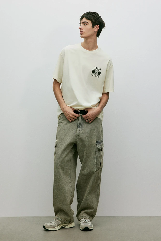 T-shirt imprimé Coupe Flottante