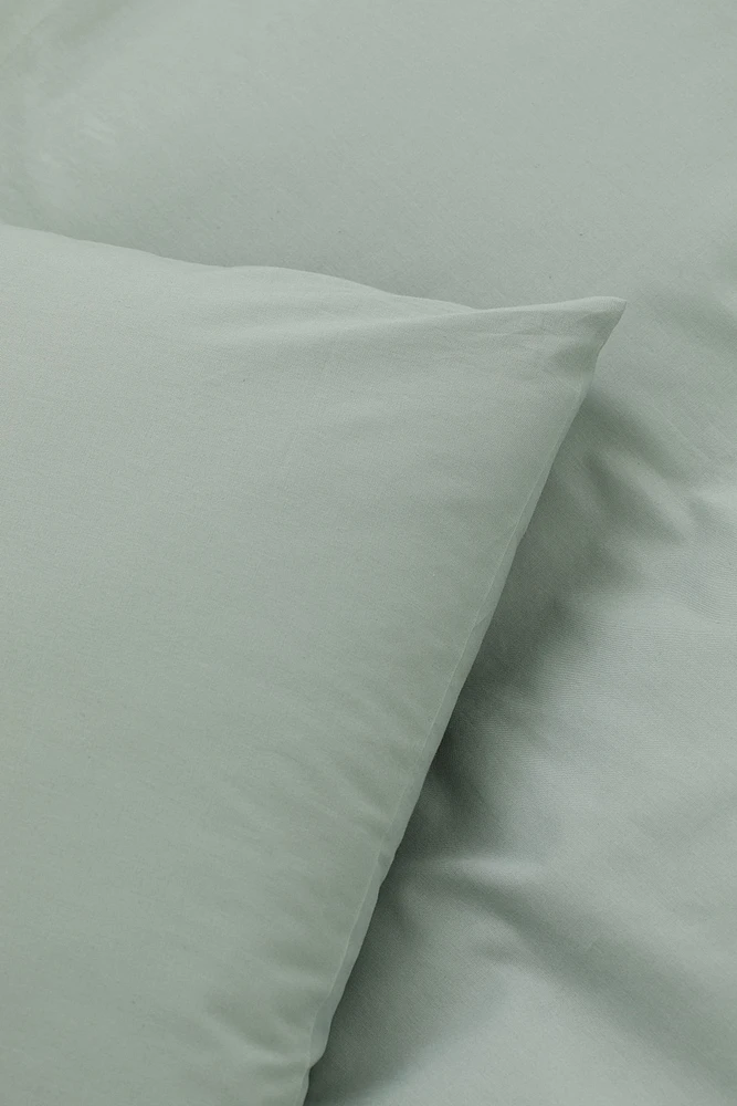 Parure de couette lit simple en coton