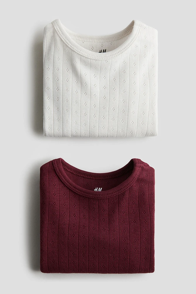 2-pack Long-sleeved Bodysuits