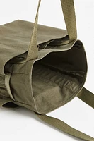 Cotton Canvas Shopper