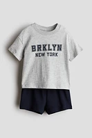 2-piece T-shirt and Shorts Set