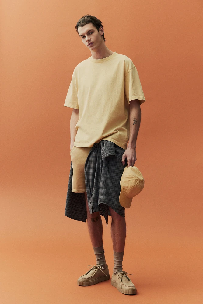 T-shirt délavé ample