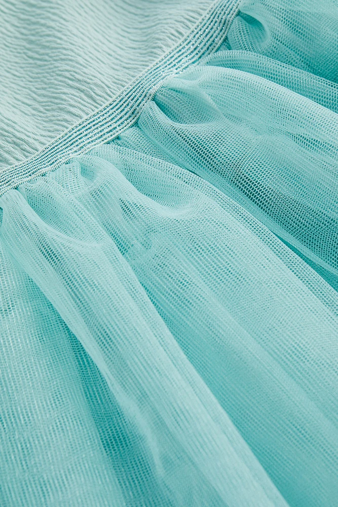 Tulle-skirt Dress