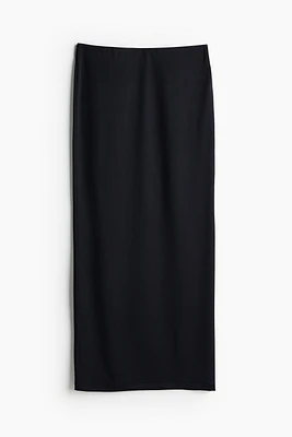 Microfiber Maxi Skirt