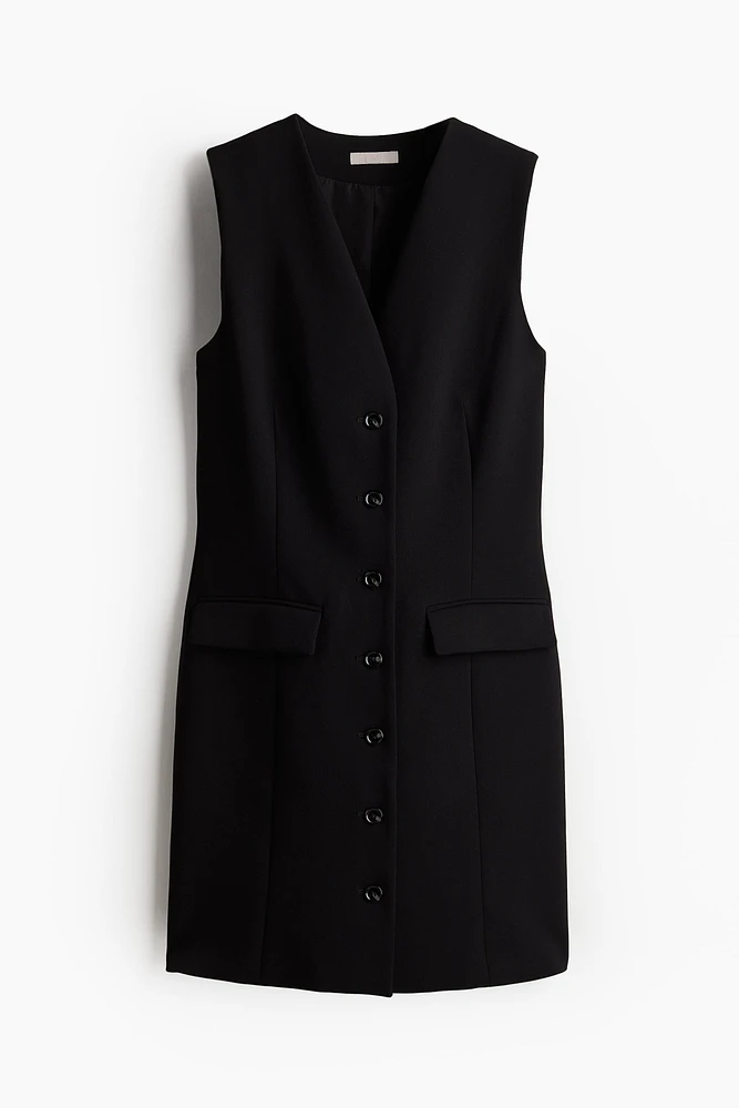 Button-front Dress