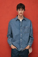 Loose-fit Denim Shirt