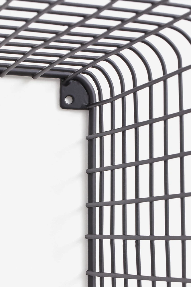 Metal Wire Wall Shelf