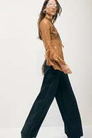 Tailored Crêpe Pants