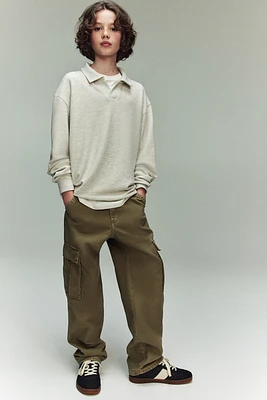 Canvas Cargo Pants