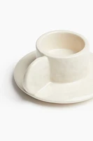 Stoneware Tea Light Holder