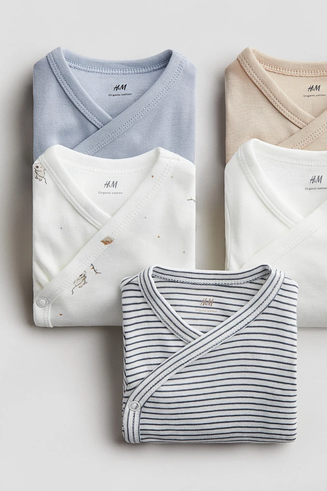 5-pack Wrapover Bodysuits