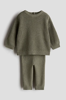 2-piece Cotton Knit Set