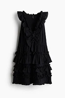 Ruffle-Trimmed Dress