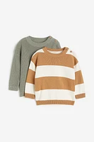 2-pack Cotton Sweaters