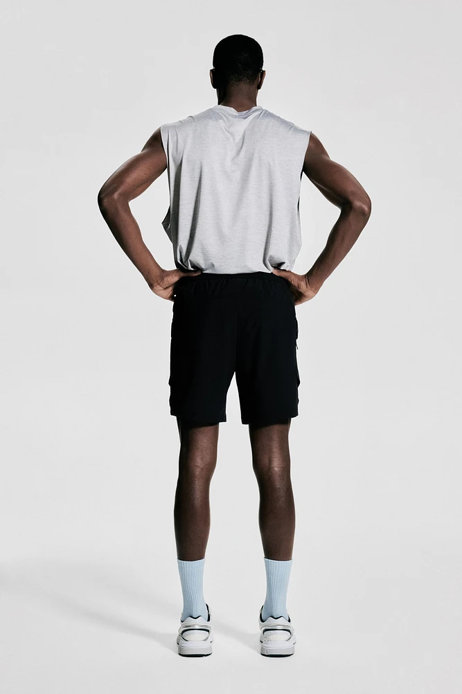 Short de sport cargo mi-long DryMove🅪