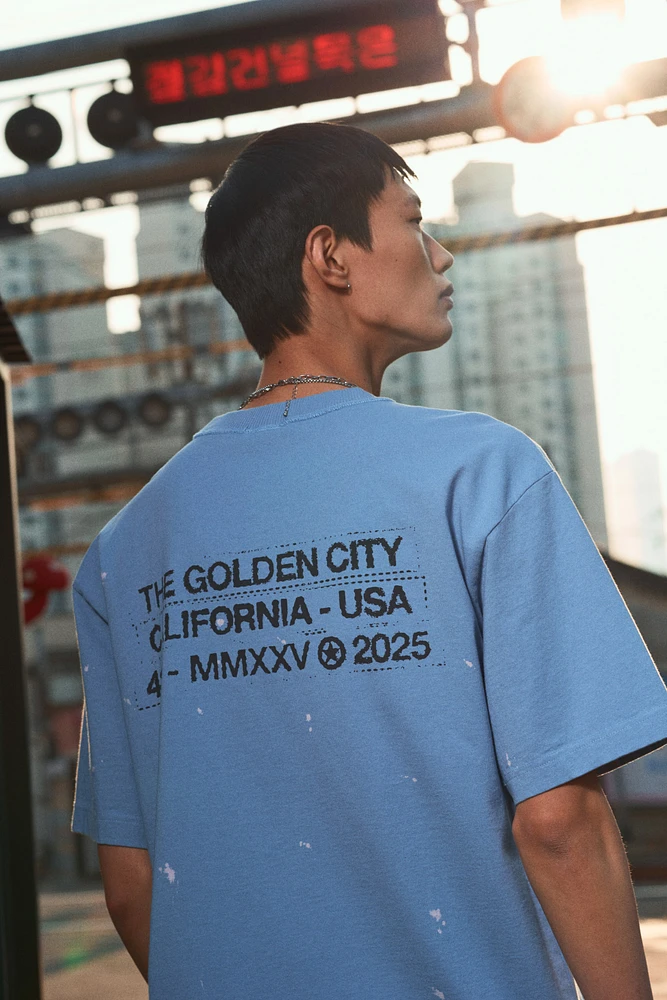 Loose-Fit Printed T-Shirt