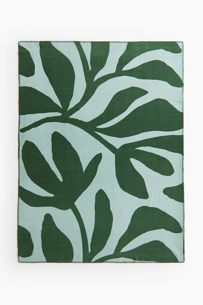 Couverture en polar à motif