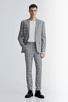 Skinny Fit Suit Pants