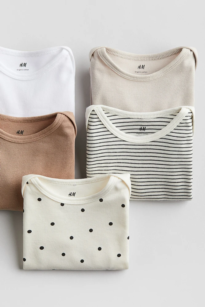 5-pack Long-sleeved Bodysuits
