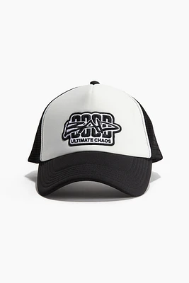 Casquette avec partie en filet