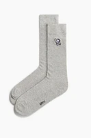 Chaussettes côtelées