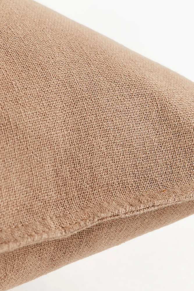 Linen-blend Cushion Cover