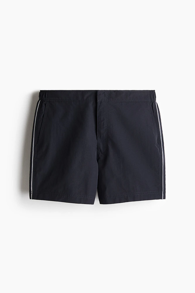 Swim Shorts with Piping