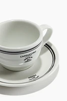 Cappuccino Cup and Saucer