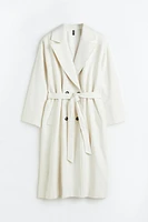 H&M+ Tie-belt Coat