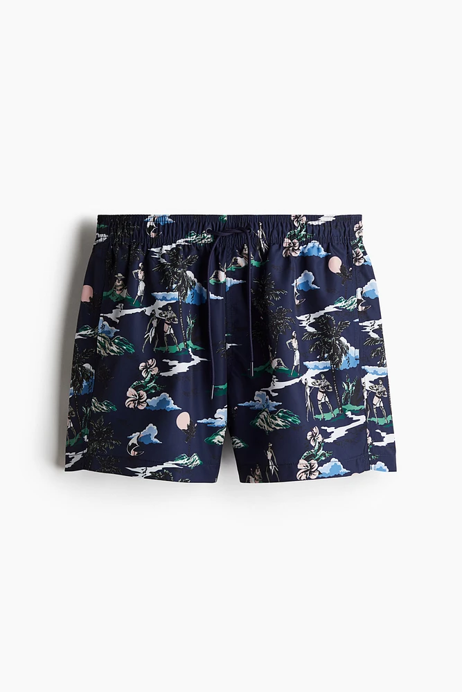 Short de bain à motif