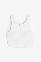 High Support Zipped Sports Bra DryMove™